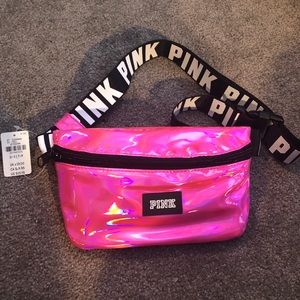 Pink fanny pack